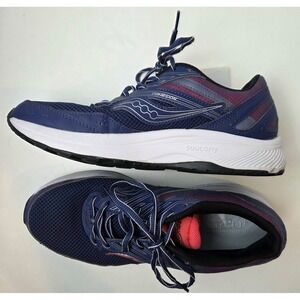 Saucony Cohesion React2U+ Womens Running Colbalt/Punch Size 10 Sneakers